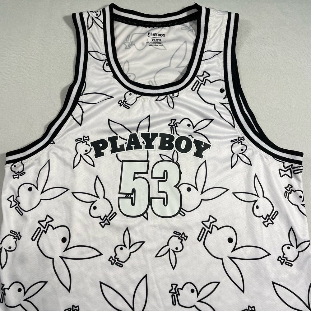 Playboy #53 Basketball Unisex Jersey Size XL